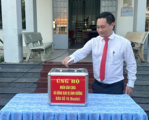 Đồng chí Nguyễn Bảo Khang - Phó Bí thư Đảng ủy, Chủ tịch UBND xã Xuân Bắc